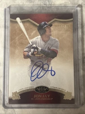 2012 Topps Tier One - On the Rise Autograph Jon Jay #OR-JJ /235 (AU) - Image 1 of 3