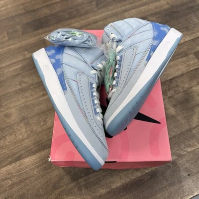 Size 8 - Jordan 2 Retro x J. Balvin Blue 2022 (NEW) - Image 1 of 4