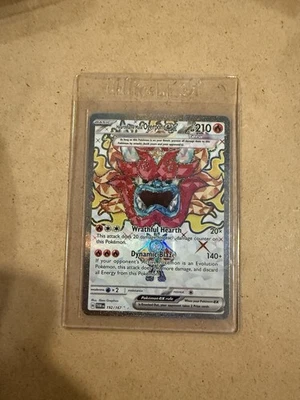 Hearthflame Mask Ogerpon ex 192/167 Sv06: Twilight Masquerade Holo - Image 1 of 2