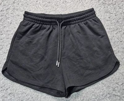 H&M Negro Cordón Elástico Cintura Banda Corta Mujer Talla Pequeña Foto 1 de 4