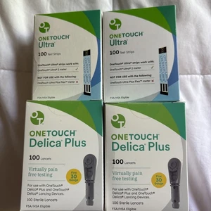 Nuevas tiras reactivas onetouch ultra 200 y 200 lancetas exp 2026/2029 - Imagen 1 de 2