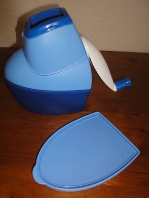 Tupperware Mahl Chef Cheese Mill Multi Universal Mühle Reibe blau *TOP* - Bild 1 von 2
