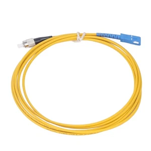Lot De 5 Câbles D'extension De Raccordement Pour Fibre Optique Internet Gaine Ex - Afbeelding 1 van 12