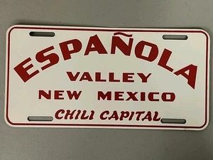 Espanola Valley New Mexico Booster Neuheit Nummernschild - Bild 1 von 2