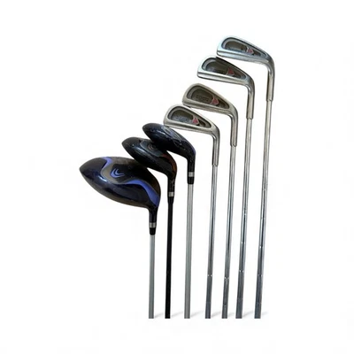 Snake Eyes Drivers 3 and Dunlop Irons 4 Golf Club Right Handed - Image 1 of 4