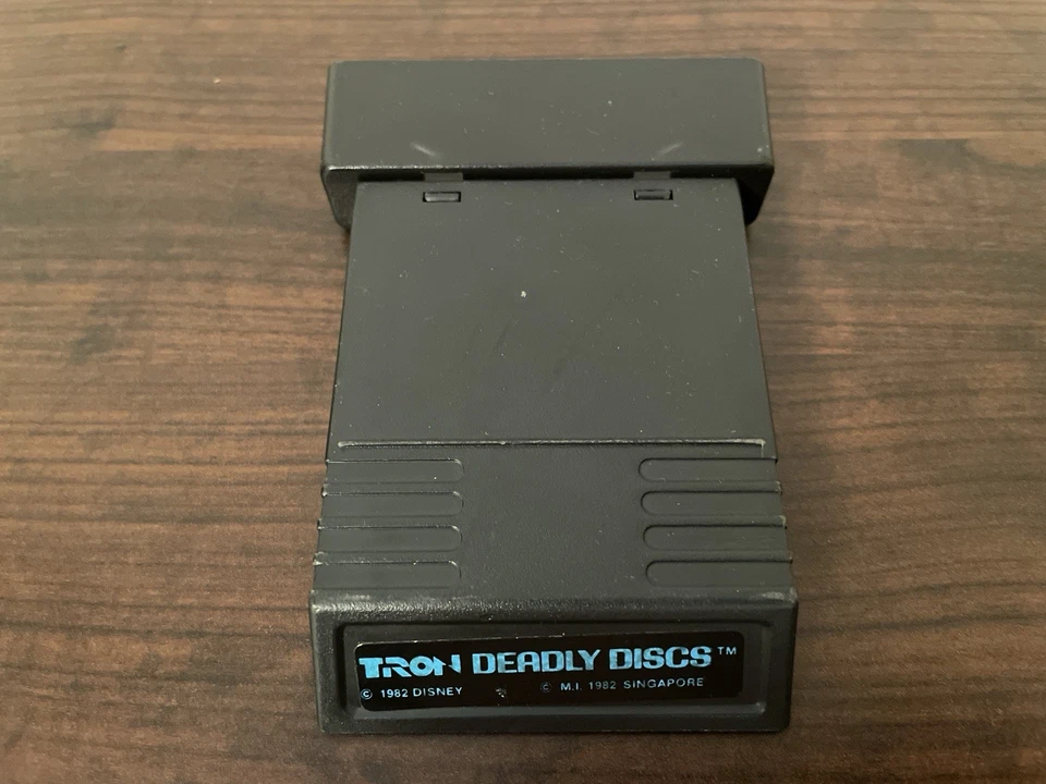 Tron Deadly Discs by Mattel / Disney, Atari 2600, 1982 Cartridge Only, Tested. - Image 1 of 4