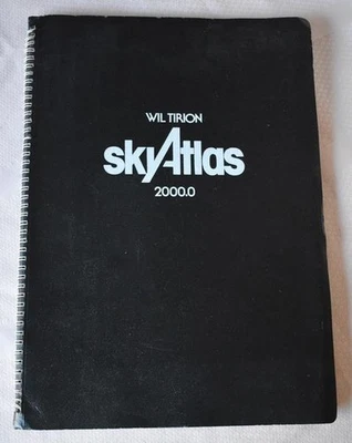 Wil Tirion Sky Atlas 1989 2000,0 edición de lujo 26 cartas estelares ambos hemisferios Foto 1 de 4