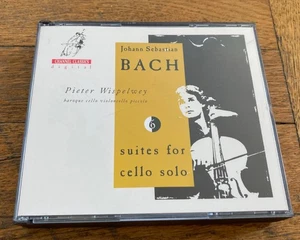 J.S. Bach: Suites for Cello Solo (2 CD set, 1990) Pieter Wispelwey - Picture 1 of 4