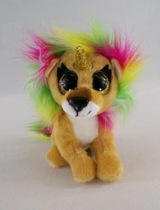 💖Coco Sorpresa 6" Mego el León Unicornio Peluche Animal Juguete por ZURU Sin Cono - Usado en Excelente Condición - Imagen 1 de 11