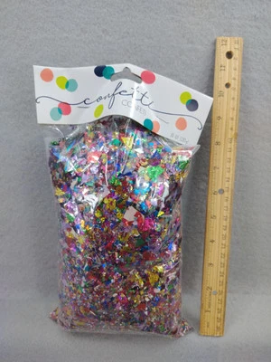 Confeti de fiesta varias formas multicolor 10oz. Bolso Favor Fiesta Graduación Foto 1 de 3