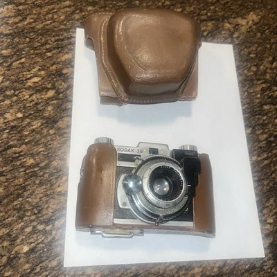 CÁMARA DE PELÍCULA KODAK 35 TELÉMETRO 35mm DE COLECCIÓN F3.5 350mm LENTE ANASTIGMAT Foto 1 de 4