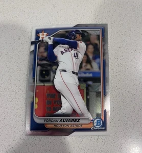 Bowman 2024 cromo 48 Yordan Álvarez casi nuevo Astros Houston béisbol - Imagen 1 de 1
