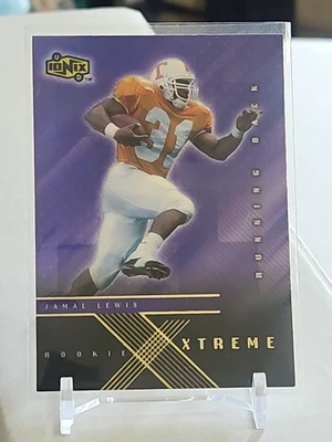 2000 UD Ionix Rookie Xtreme #RX4 Jamal Lewis RC Tennessee Ravens - Image 1 of 2