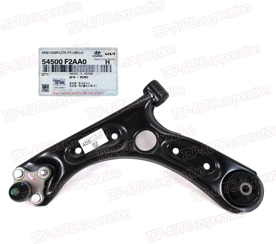 GENUINE® Front Lower Control Arm LEFT 17-20 Elantra 2019-2024 Forte 54500F2AA0 - Image 1 of 1