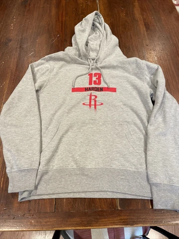 NBA James Harden Men’s Small Pullover Gray Hoodie Cover