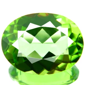 Natural Peridot 2.56ct Flawless Sparkling Best Green Unheated Perfect Oval Cut - Picture 1 of 7