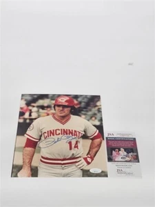 Pete Rose Autographed Signed 8x10 Photo Philadelphia Phillies JSA COA CE87744 - Picture 1 of 5