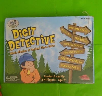 WCA Digit Detective Mathematics Standards Board Game - Image 1 of 2