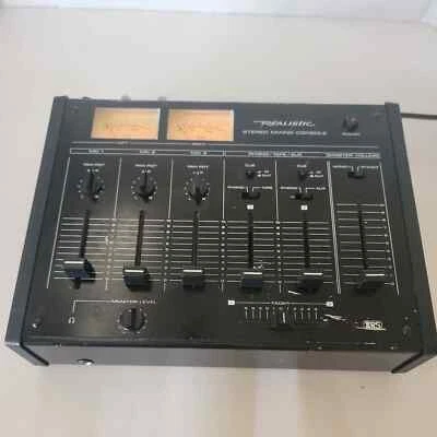 Realistic No. 32-1200A Stereo Mixing Console - Good Condition, Tested work 👌 - Image 1 of 4