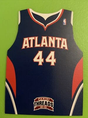 2012-13 Panini Team Threads Ivan Johnson Die Cut Jersey Atlanta Hawks 44  #5 - Image 1 of 2
