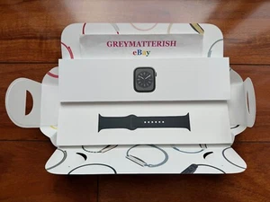 ZAPIECZĘTOWANY zegarek Apple ze stali nierdzewnej S8 45mm Series 8 GRAFITOWY z APPLE CARE+ - Zdjęcie 1 z 7