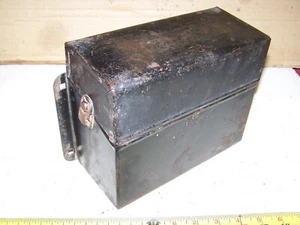 1915-1925 FORD Model T Car Truck Original COIL BOX w/ LID Hit Miss Engine NICE!! - Picture 1 of 16