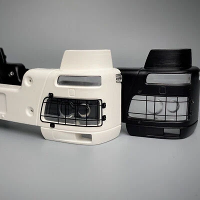 For 1/14 IVECO Engineering Vehicle RC Truck Shell Lamp Guard Metal Headlight Net - Image 1 of 4