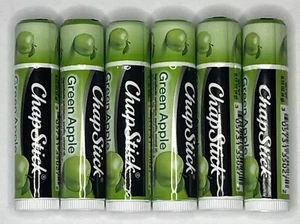6 Pack ChapStick Lip Balm Green Apple Summer LIMITED EDITION ๐ Free Shipping - Picture 1 of 1