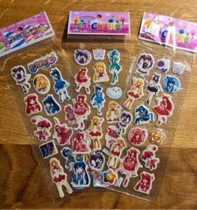 5 BALALA DIE FEEN MAGISCHE MÄDCHEN Shirley Puffy Kinder Aufkleber Blätter - Bild 1 von 3