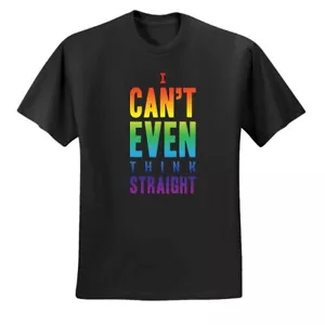 Grafik-T-Shirt I Can't Even Think Straight Gay Pride in LGBTQMen - Bild 1 von 16