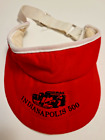 Vintage Indianapolis 500 Sun Visor From The 1970S To 1980S.