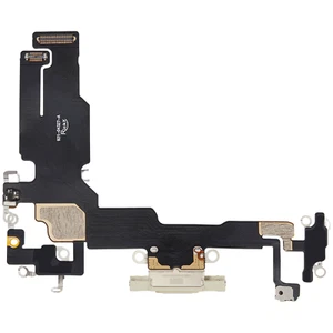 Cable flexible de puerto de carga compatible para iPhone 15 (amarillo) - Imagen 1 de 3