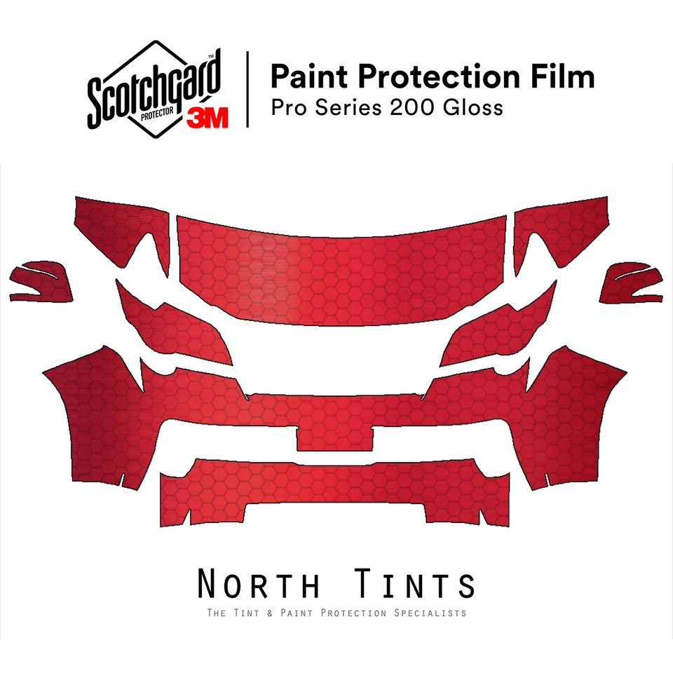 Lexus GX 2010-2013 Serie 3M Pro Película de Protección de Pintura Precortada Sujetador Transparente Kit PPF Foto 1 de 4