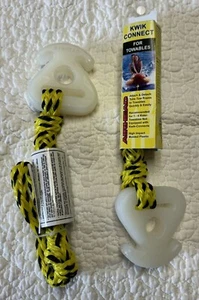 Lot of 2 Kwik Connect Boat Tube Tow Rope For Towables High Impact 1-4 Riders - Picture 1 of 5