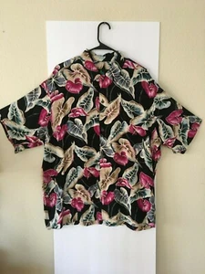 Authentic PINEAPPLE JUICE "land of aloha" hale hawaii hawaiian shirt size XL - Bild 1 von 3