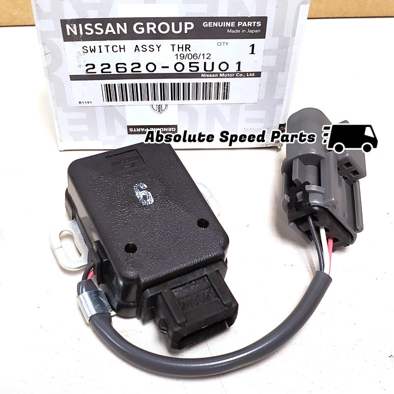 NEW GENUINE Nissan TPS Throttle Switch for RB26 R32 R33 R34 22620-05U01 - Image 1 of 1