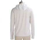 Bluza z kapturem przeciwsłoneczna kurtka odporna na promieniowanie UV długi rękaw biała płaszcz przeciwsłoneczny (M/L) nowa