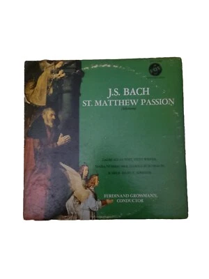 Ferdinand Grossmann, J.S. Bach ‎– St. Matthew Passion (Selections) - vox vg/vg  - Image 1 of 2