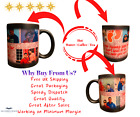 Personalised Magic Mug Cup 11oz Heat Colour Changing Tea Coffee Image Photo Text