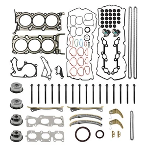 Timing Chain & VVT Gears Head Gasket Bolts Kit For Kia Sorento Hyundai 3.3L - Imagen 1 de 12