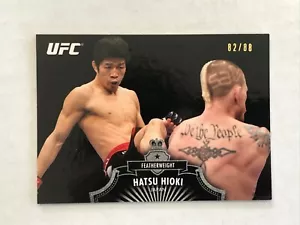 TARJETA NEGRA HATSU HIOKI #76 82/88 TOPPS UFC BLOODLINES 2012 - Imagen 1 de 2