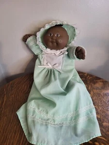 Cabbage Patch Kids Baby Puppe Vintage 1978 1982 schwarz Afroamerikaner Signatur schön - Bild 1 von 16