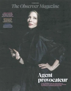 UK Observer Magazine: Cate Blanchett, Nigel Havers, Noel Fitzpatrick, 9.3.25 - Imagen 1 de 2