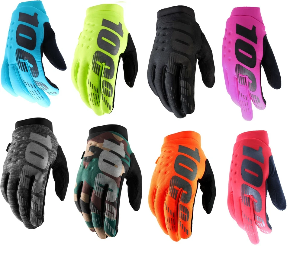 100 % Brisker Handschuhe Winter kaltes Wetter MTB DH MotoX Enduro Rennen Mountainbike
