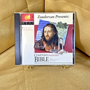 SoftKey Compton’s Interactive Bible Version 1.0 CD ROM New International Version - Picture 1 of 5