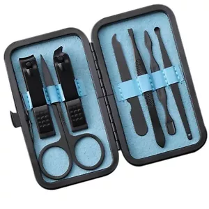 7pcs/set New Manicure Nail Clippers Pedicure Set Portable Travel Hygiene Kit - Picture 1 of 5