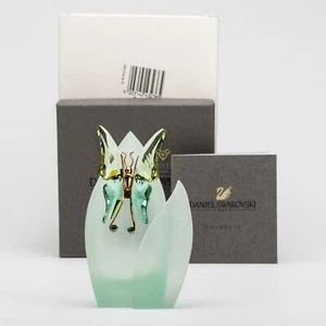SWAROVSKI Figurine Crystal Paradise Butterfly Astara Light Emerald Medium 250... - Picture 1 of 7