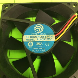 Desktop Computer Power Logic PL80S12M-1 Cooling Fan - Picture 1 of 5