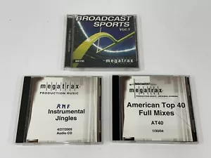 Megatrax CD Lot Sound Effects Production Music Broadcast Sports AT40 MX150 - Foto 1 di 5