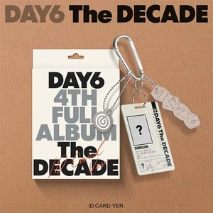 DAY6 THE DECADE 4th Full Album ID CARD-MD Ver/CD+Photo Book+2KeyRing+6 Card+GIFT - Picture 1 of 14